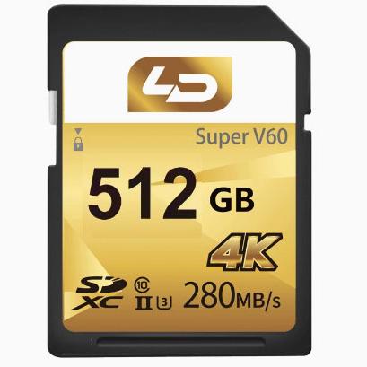 灵动LD 280MB/S 512G/256G/128G  适用于微单相机视频拍摄