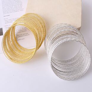 铁质电泳保色车挂批花半硬线 可用于手工diy绕线手镯耳饰配件材料