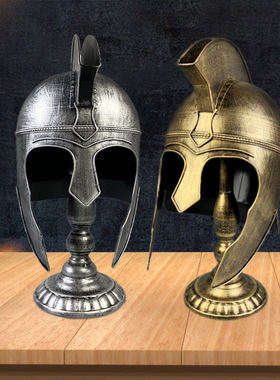 头盔中世纪风摄影道具装饰摆件