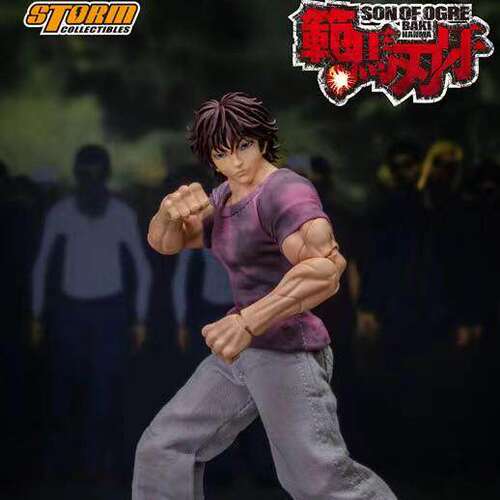 Storm Toys漫画刃牙系列 范马刃牙 KIBK05 1/10可动人偶7寸手办