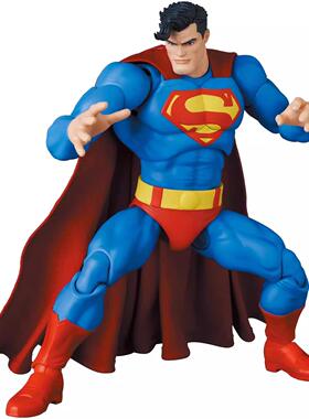 正版MAFEX161黑暗骑士归来 黑归超人手办 6寸1/12可动人偶手办