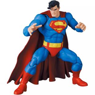 正版MAFEX161黑暗骑士归来 黑归超人手办 6寸1/12可动人偶手办