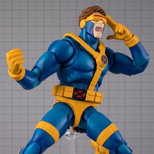 万代SHF镭射眼 X战警 变种人 GAMERVERSE 6寸1/12可动人偶手办