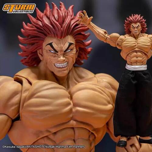 正品Storm Toys ST 1/12 刃牙系列 范马勇次郎 1/12可动人偶手办