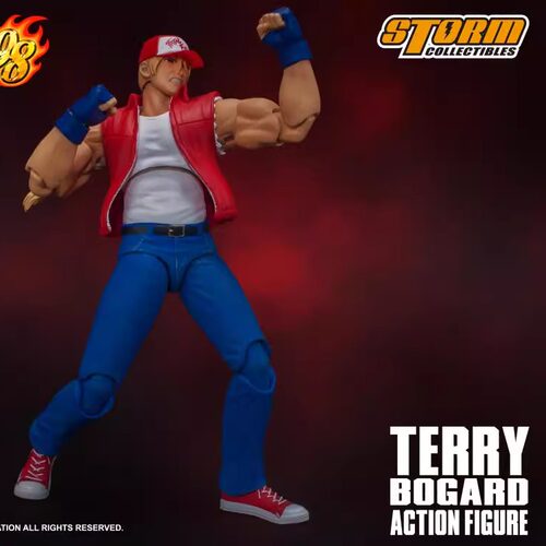 Storm Toys特瑞KOF拳皇98 再版原色泰瑞6寸1/12可动人偶手办