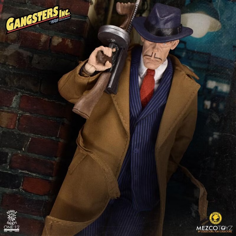 Mezco one:12 黑帮公司 杀手 富兰克林  蚂蚁6寸1/12可动布衣人偶