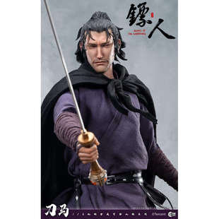 现货正版 朗宙 镖人 刀马 CC9113 12寸1/6布衣可动人偶兵人