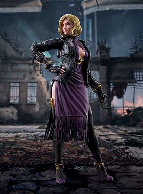 万代 SHF 铁拳8 TEKKEN8 妮娜 威廉姆斯 6寸1/12可动人偶手办