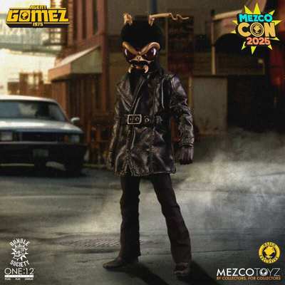 Mezco One:12 Agent Gomez 蚂蚁特工1975 6寸1/12布衣可动人偶