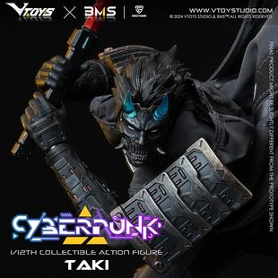 现货 VTOYS x BMS赛博朋克 武士 泷 罗宾 6寸1/12可动手办人偶