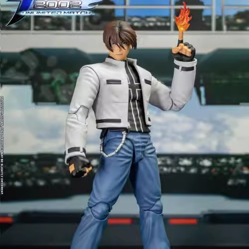 拳皇2002 storm toys 草薙京 SKKF08 1/12可动人偶6寸手办模玩