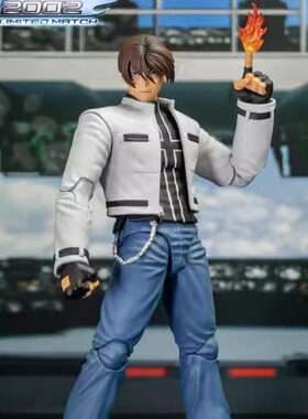 拳皇2002 storm toys 草薙京 SKKF08 1/12可动人偶6寸手办模玩