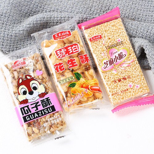 瓜子酥瓜子仁糖花生酥芝麻酥散装整箱葵花籽5斤瓜子酥休闲零食品 - 封面