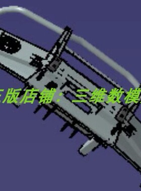 uaz爱国者越野车前保险杠车灯大灯实体 3D三维几何数模型 stp格式