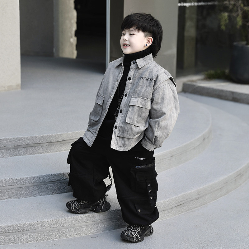 Jimmy妈童装【风度温度】冬季新款儿童脏脏灰薄棉衬衫式棉服外套,童装/婴儿装/亲子装,普通外套,淘宝优惠券,粉丝福利购,淘宝优惠卷