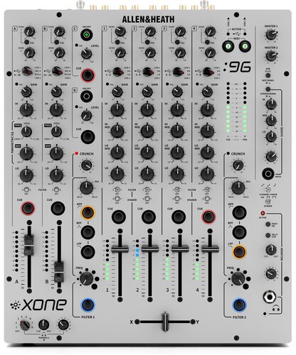 Allen&Heath艾伦Xone96 6+2通道DJ混音台 双USB声卡 Traktor认证