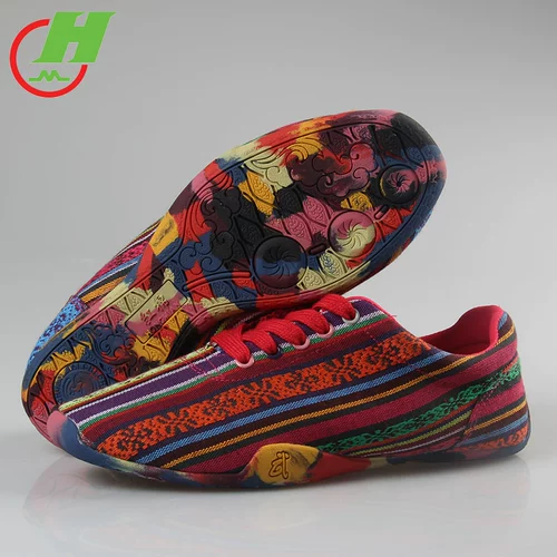 红棉 Тканевые туфли, детская спортивная обувь подходит для мужчин и женщин для единоборств, китайский стиль