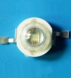 台湾芯片 1W 天蓝色 大功率 LED 鱼缸灯专用 光通量60-70LM