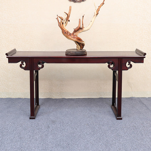 非洲酸枝木条案玄关仿古实木