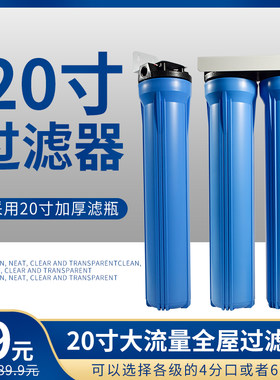 净水器过滤器厨房自来水前置