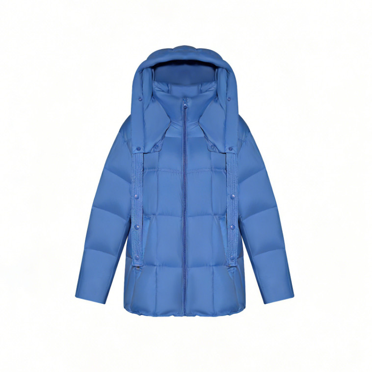 露露酱NN~「蓝气球」降温补贴款”/连帽羽绒服！