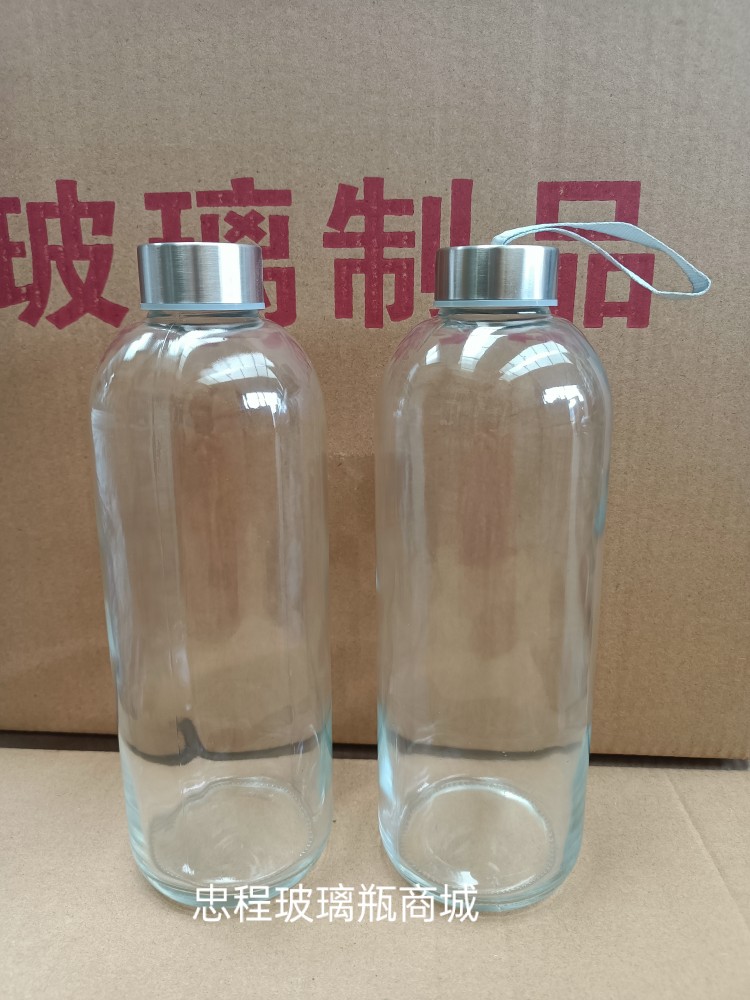 1000ML高硼硅耐高温的水杯2斤装人参泡酒瓶空瓶酵素瓶牛奶分装瓶