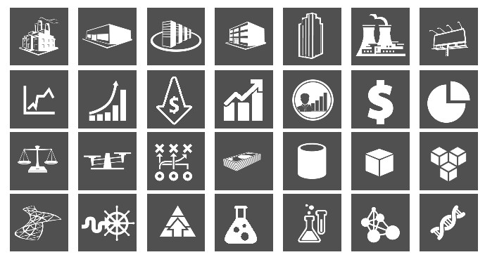 10000张矢量ppt图标可编辑