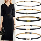 可调节细腰带 皮带毛衣腰链配饰潮 哑光文艺西装 女装 饰百搭连衣裙