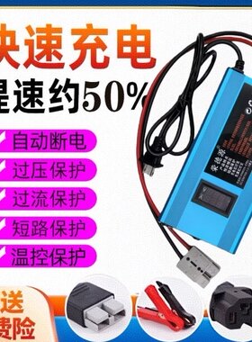 12伏锂电池充电器房车叉车扫地机充电器14.6V29.4V30A三元铁锂