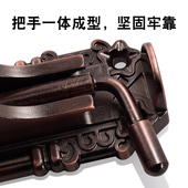 欧式 插销 大门落地铝合金插销带板地插门栓门闩不锈钢大门插销中式