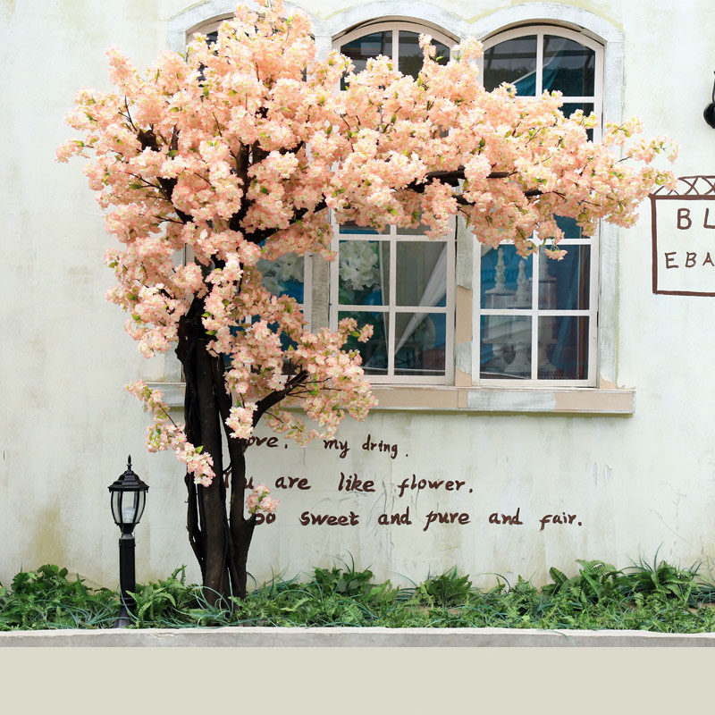 仿真樱花树时尚大型落地婚庆酒店商场装饰短剧许愿假树福榕园包邮