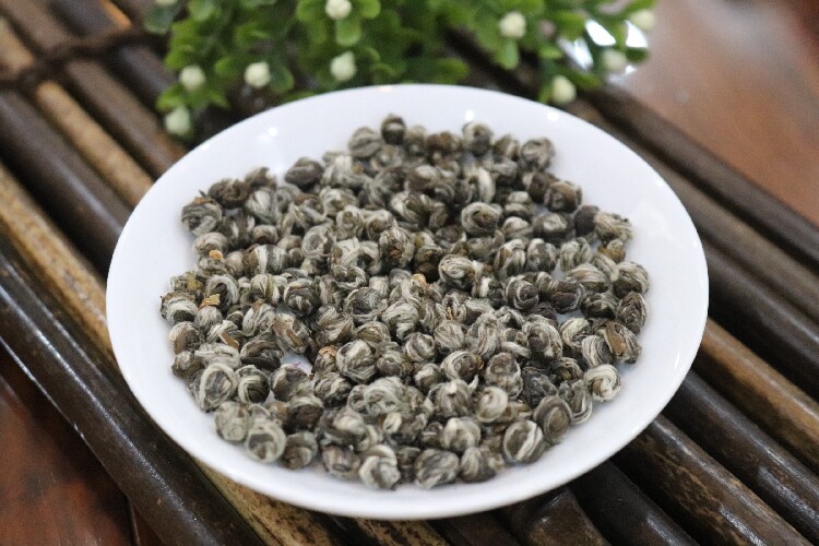 茶 新茶龙珠花茶 高香白毫小龙珠花茶 绣球茶 茉莉花茶