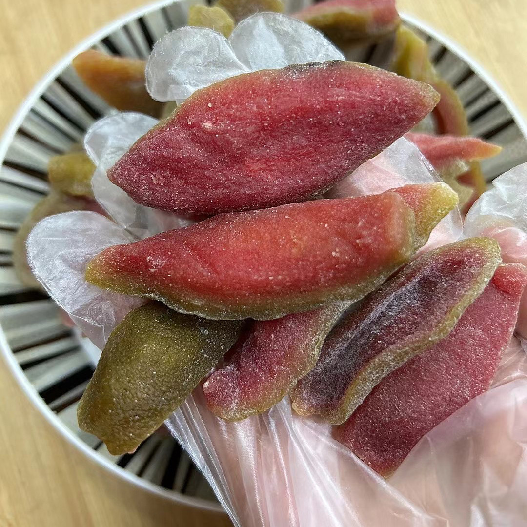 红心芭乐干台湾风味番石榴干原切去籽水果脯蜜饯小吃网红零食308g