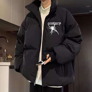 新款学生宽松百搭加厚韩版保暖棉袄面包服棉衣男冬季立领棉服外套