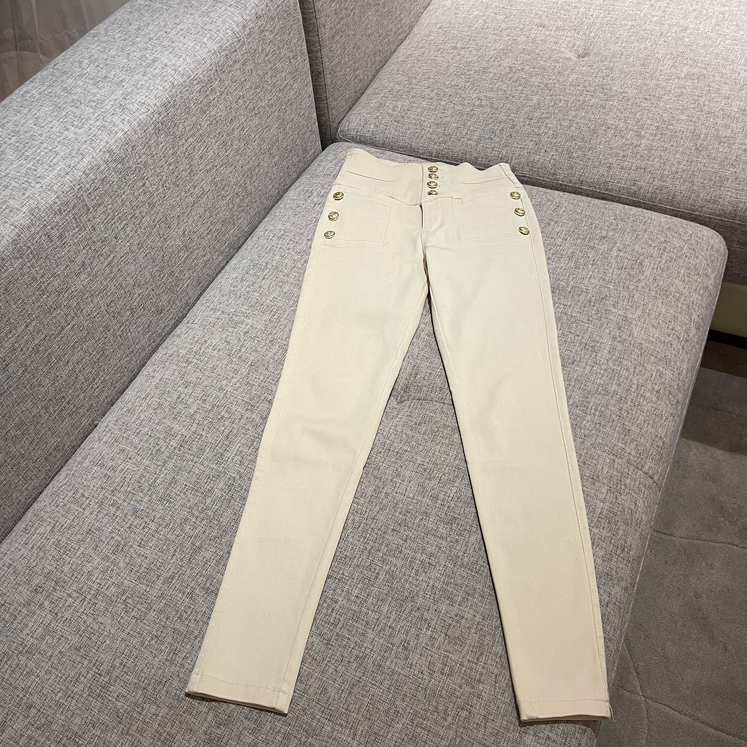 拿捏比例巨巨显瘦弹力牛仔裤