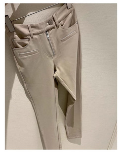 【杏色奶】秋冬紧身显瘦百搭万能中腰小脚铅笔裤打底休闲长裤