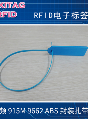 RFID电子标签货物管理扎带超高频意联Alien9662射频无源感应芯片