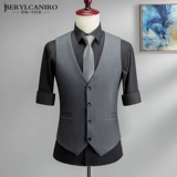 Brother, костюм, мужской жилет, пиджак классического кроя, осенний, в корейском стиле
