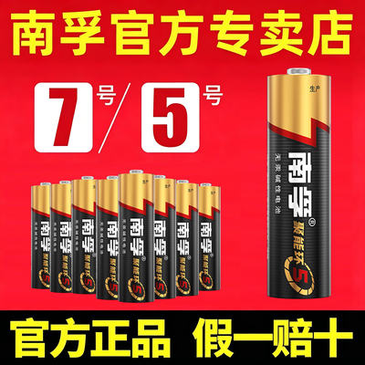 南孚电池7号5号玩具遥控器电池