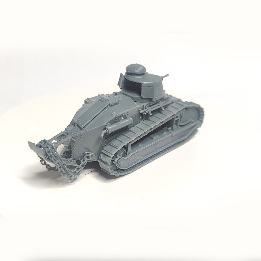 1/56法国雷诺FT-17一战轻坦模型