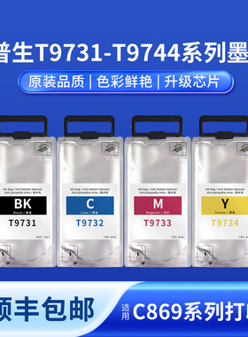 奥美亚T9731墨袋适用爱普生WF-C869打印机墨袋WF-869系列打印机墨袋T9741墨袋T9744墨袋T9731墨盒6714废墨仓
