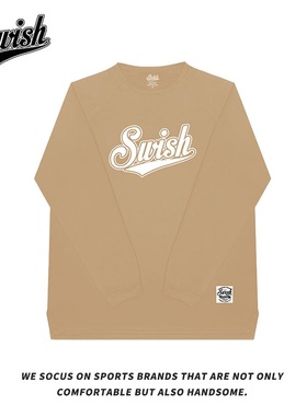 Swish 空心球系列投篮服美式印花速干篮球长袖训练男女秋季宽松运