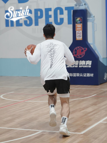 Swish机械印花速干投篮服训练服