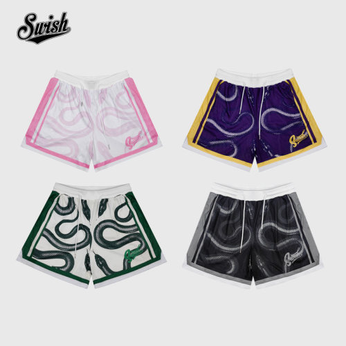 SWISH蛇纹系列美式速干网眼短裤