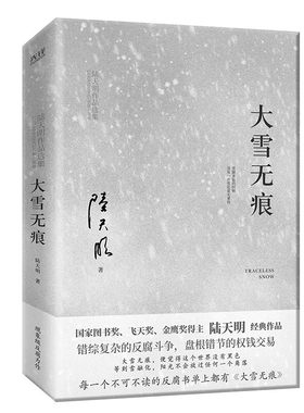 大雪无痕（全新修订无删节版）获第五届国家图书奖、现象级电视剧《大雪无痕》原著小说