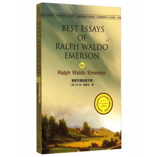 文学名著 书籍 Ralph 全英文版 无删减 Emerson爱默生精选散文集 Waldo 正版 Best 世界经典 Essays