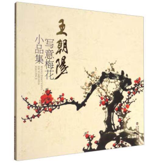 王朝阳写意梅花小品集 传统水墨画中国山水画写意梅花名画工笔画书籍国画技巧大全 国画梅花山