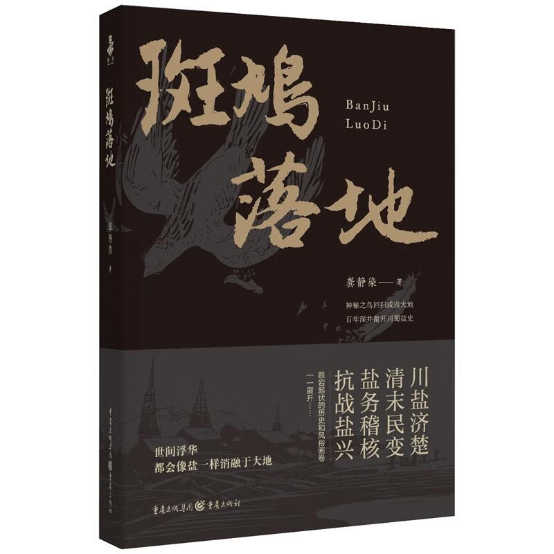 斑鸠落地 龚静染/著现当代文学川盐济楚、清末民变、盐务稽核、抗战盐兴历史小说，商业小说