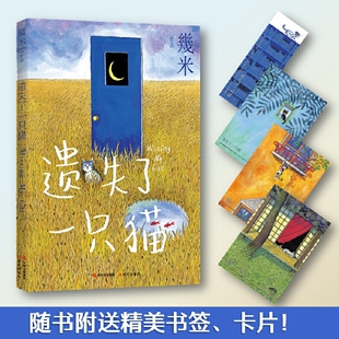 几米作品系列遗失了一只猫 幾米星空作者作品以猫为图画主题的治愈系绘本诉说都市女子的失恋心情漫画绘本经典读物书籍