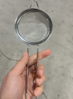 A272-豆浆过滤漏网过滤果汁面粉筛8.5厘米发两个